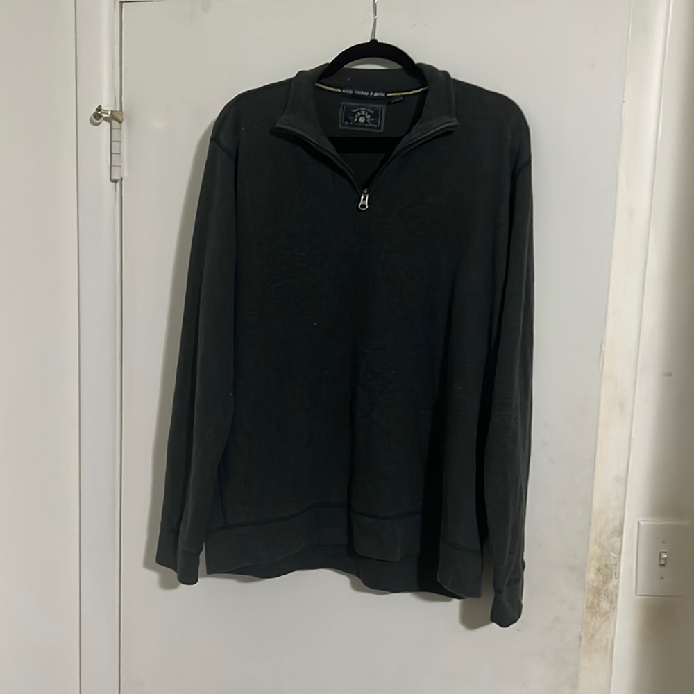 Quarter zip sweater